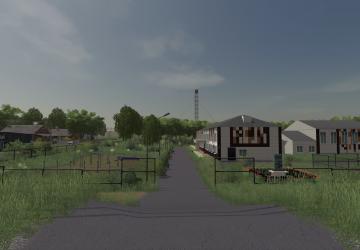 Burlaki Village Map version 1.0.7.6 for Farming Simulator 2019 (v1.7x)