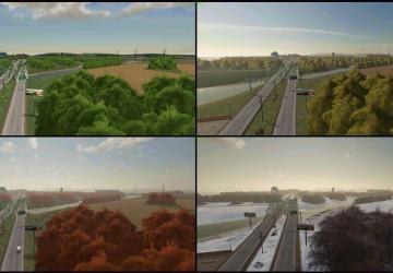 Map Somewhere in Canada version 1.2.0.0 for Farming Simulator 2019 (v1.6.x)
