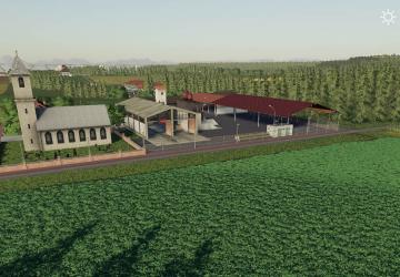 Tiefenbach Map version 1.0.0.0 for Farming Simulator 2019 (v1.4х)