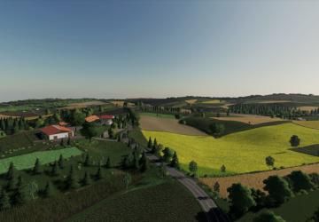 Map Upper Bavaria version 1.0.0.0 for Farming Simulator 2019 (v1.7.x)