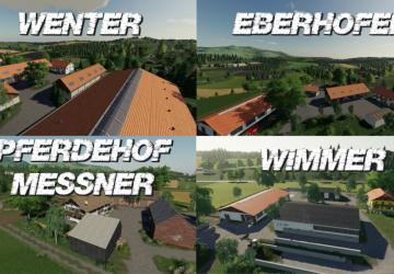 Map Upper Bavaria version 1.0.0.0 for Farming Simulator 2019 (v1.7.x)