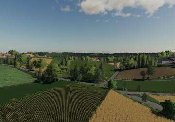 Map Upper Bavaria version 1.0.0.0 for Farming Simulator 2019 (v1.7.x)