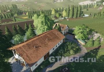 Walchen 2K19 Map version 0.9.0.0 for Farming Simulator 2019 (v1.4х)