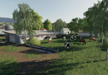 Wrociszow Map version 1.1.0.0 for Farming Simulator 2019 (v1.5.х)