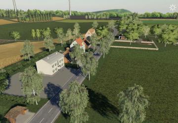 Wurttemberger Land Map version 2.0 for Farming Simulator 2019 (v1.5.х)