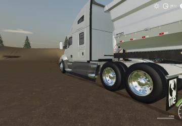 Kenworth T680 with Real Sound version 1.0.0.1 for Farming Simulator 2019 (v1.7)