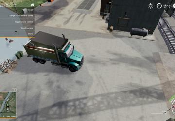 Kenworth T880 Dump Truck version 1.0.0.2 for Farming Simulator 2019 (v1.5.1.0)