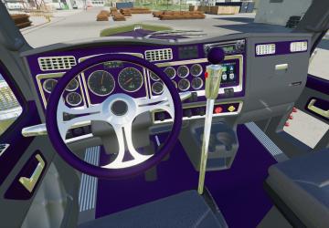 Kenworth W900 Stretched version 1.1.0.0 for Farming Simulator 2019 (v1.7.x)