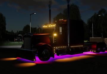 Kenworth W900 Stretched version 1.1.0.0 for Farming Simulator 2019 (v1.7.x)