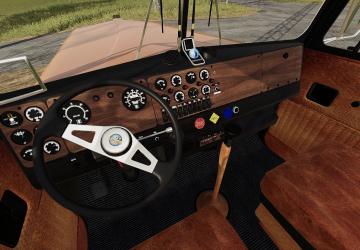 Kenworth W900A Flat Top 1974 version 1.8.0.0 for Farming Simulator 2019 (v1.5.x)