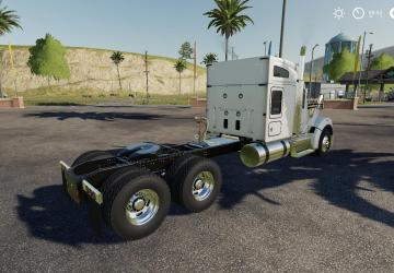 Kenworth W990 version 2.0 for Farming Simulator 2019 (v1.5.1.0)