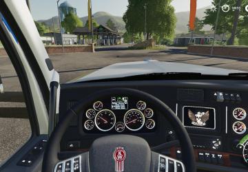 Kenworth W990 version 2.0 for Farming Simulator 2019 (v1.5.1.0)