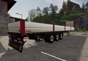 Kogel 51ft Autoloader version 2.1 for Farming Simulator 2019 (v1.5.x)
