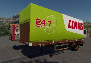 Kogel Autoloader Semi Trailer 10m version 1.0 for Farming Simulator 2019 (v1.5.x)