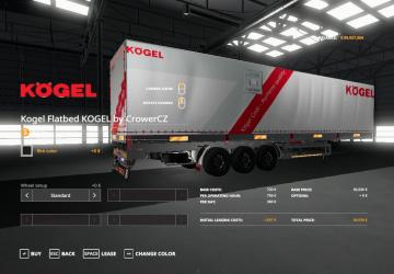 Kogel Original Autoload Trailer version 1.0 for Farming Simulator 2019 (v1.5.x)