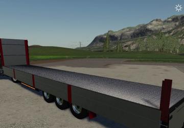 Kogel Semi-trailer (Planenauflieger) version 1.0.0.0 for Farming Simulator 2019 (v1.4х)