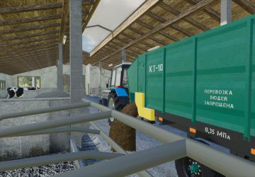 KT-10 Feed Dispenser version 1.0.0.0 for Farming Simulator 2019 (v1.4х)