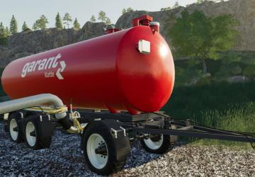 Kotte Garant Tanktrailer version 1.0.0.0 for Farming Simulator 2019 (v1.5.x)