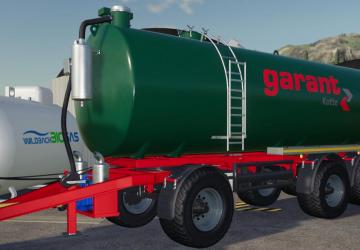 Kotte Garant Tanktrailer version 1.0.0.0 for Farming Simulator 2019 (v1.5.x)