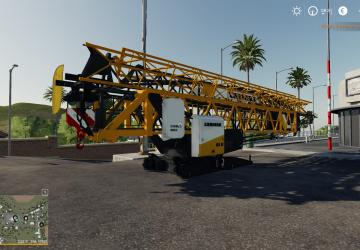 Tower Crane (Liebherr 81k) Fixed version 1.0 for Farming Simulator 2019 (v1.7.x)