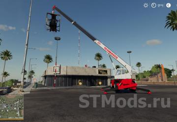 Chelyabinsk Crane on Super Maneuverable Manitou Chassis v1.0.0 for Farming Simulator 2019 (v1.7.x)