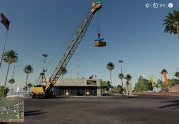 Crawler Crane (Liebherr HS875) Fixed version 2.0.0 for Farming Simulator 2019 (v1.7.x)