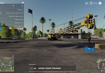 Crawler Crane (Liebherr HS875) Fixed version 2.0.0 for Farming Simulator 2019 (v1.7.x)