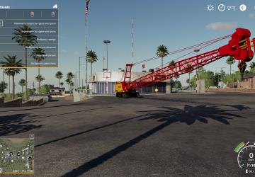 Crawler Crane (Sany SY35U) Fixed version 2.0.0 for Farming Simulator 2019 (v1.7.x)