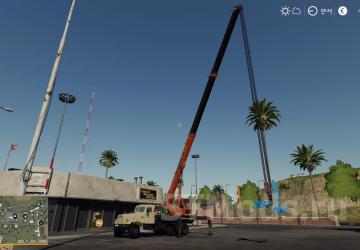 Kraz 258 - Mobile Crane (Ulyanovets) version 2.0.0 for Farming Simulator 2019 (v1.7.x)