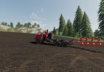 KRAZ 6322 (MEZ 330) version 1.1.1.1 for Farming Simulator 2019 (v1.5.x)