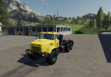KRAZ 6322 (MEZ 330) version 1.1.1.1 for Farming Simulator 2019 (v1.5.x)