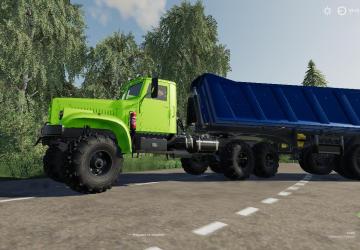 KrAZ New Life version 2.7.0.1 for Farming Simulator 2019 (v1.5.x)