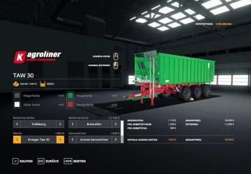 Kroeger TAW 30 Umbau version 1.0 for Farming Simulator 2019