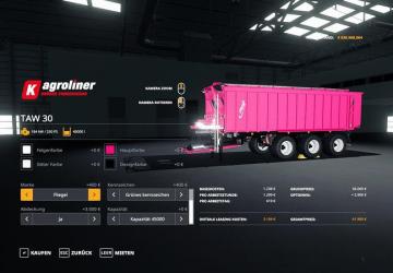 Kroeger TAW 30 Umbau version 1.0 for Farming Simulator 2019