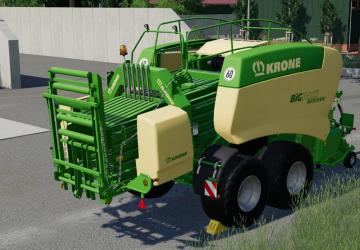 Krone Big Pack 1290HDPII version 1.0.0.0 for Farming Simulator 2019 (v1.4х)