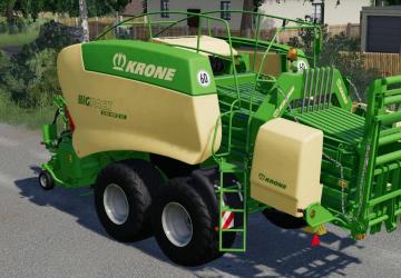 Krone Big Pack 1290HDPII version 1.0.0.0 for Farming Simulator 2019 (v1.4х)