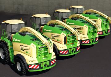 Krone BiGX Serie 1 & 3 version 1.0.0.0 for Farming Simulator 2019 (v1.4х)