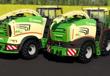 Krone BiGX Serie 1 & 3 version 1.0.0.0 for Farming Simulator 2019 (v1.4х)