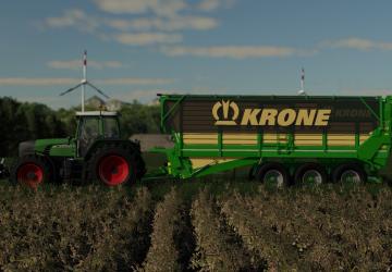 Krone TX 460D version 1.0.0.0 for Farming Simulator 2019 (v1.3.x)