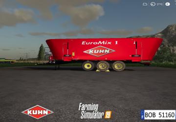 Kuhn Big Mixer Wago version 1.0.0.4 for Farming Simulator 2019 (v1.3.х)
