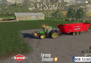 Kuhn Big Mixer Wago version 1.0.0.4 for Farming Simulator 2019 (v1.3.х)