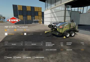 Kuhn FBP 3135 Th01 version 1.0.0.1 for Farming Simulator 2019 (v1.6.0.0)