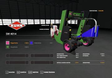 Kuhn SW4014 automatic storage version 1.2 for Farming Simulator 2019 (v1.3.0.1)