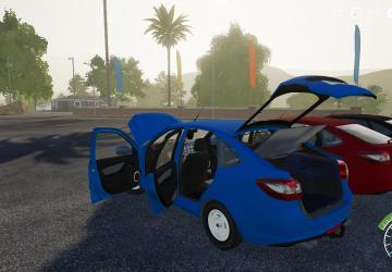 Lada Granta Liftback version 1.0 for Farming Simulator 2019 (v1.5.1.0)
