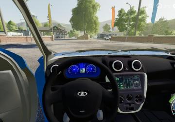 Lada Granta Pickup version 1.0 for Farming Simulator 2019 (v1.5.1.0)