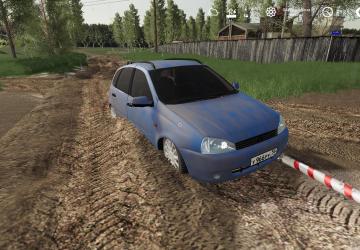 Lada Kalina version 2.0 for Farming Simulator 2019 (v1.5.1.0)