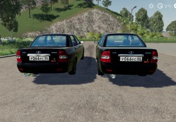 Lada Priora Overhaul version 2.1.0.0 for Farming Simulator 2019 (v1.7.1.0)