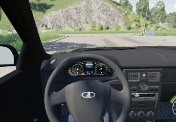 Lada Priora Overhaul version 2.1.0.0 for Farming Simulator 2019 (v1.7.1.0)