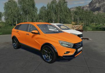 Lada Vesta version 1.0 for Farming Simulator 2019 (v1.5.x)