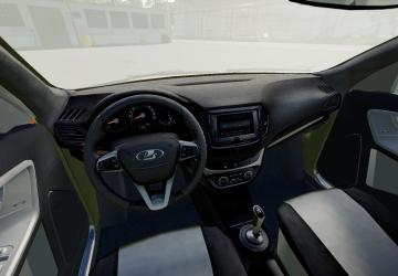 Lada Vesta version 1.0 for Farming Simulator 2019 (v1.5.x)